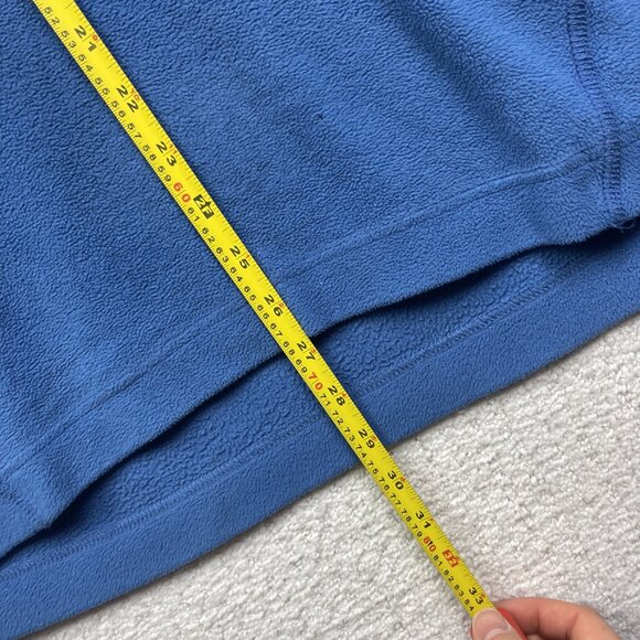 Mountain Hardwear Blue Polartec Fleece 1/2 Zip Jacket Men M Outdoor Hiking Read - Picture 8 of 15